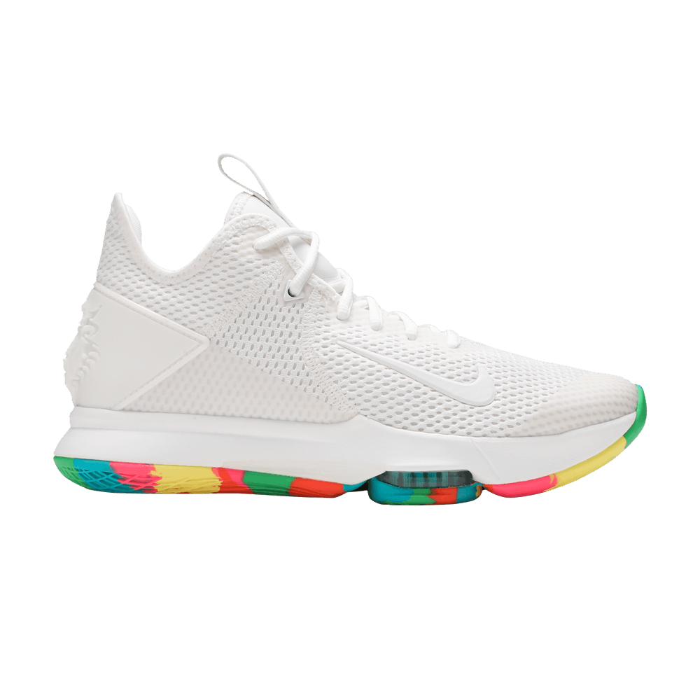 nike lebron witness 4 white rainbow