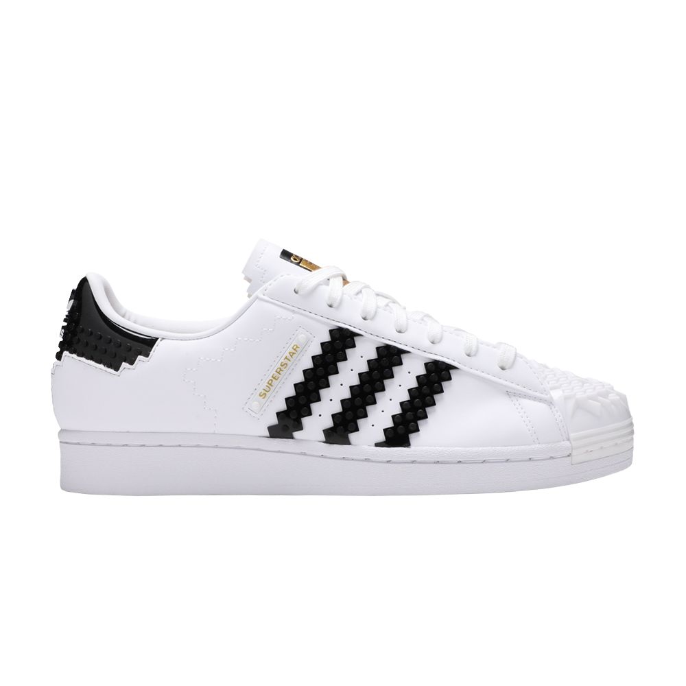 adidas LEGO x Superstar 'Base Plates' | White | Men's Size 10