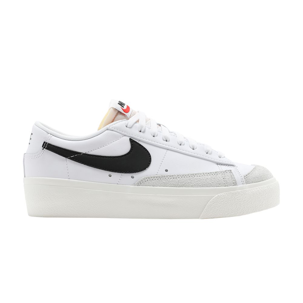 Nike Wmns Blazer Low Platform 'White Black' | Women's Size 6