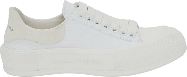 Alexander McQueen Deck Lace-Up Plimsoll 'White'
