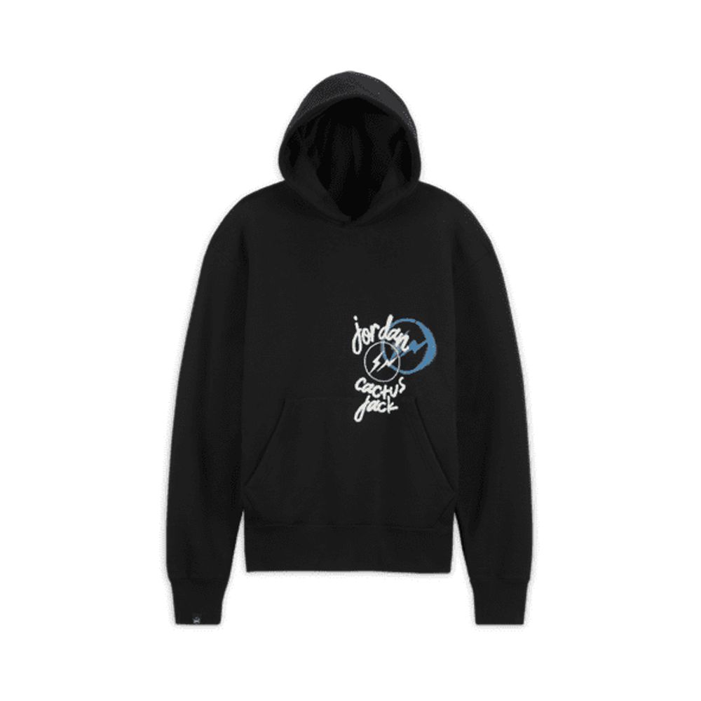 Air Jordan x Travis Scott x Fragment Hoodie 'Black' | Men's Size L