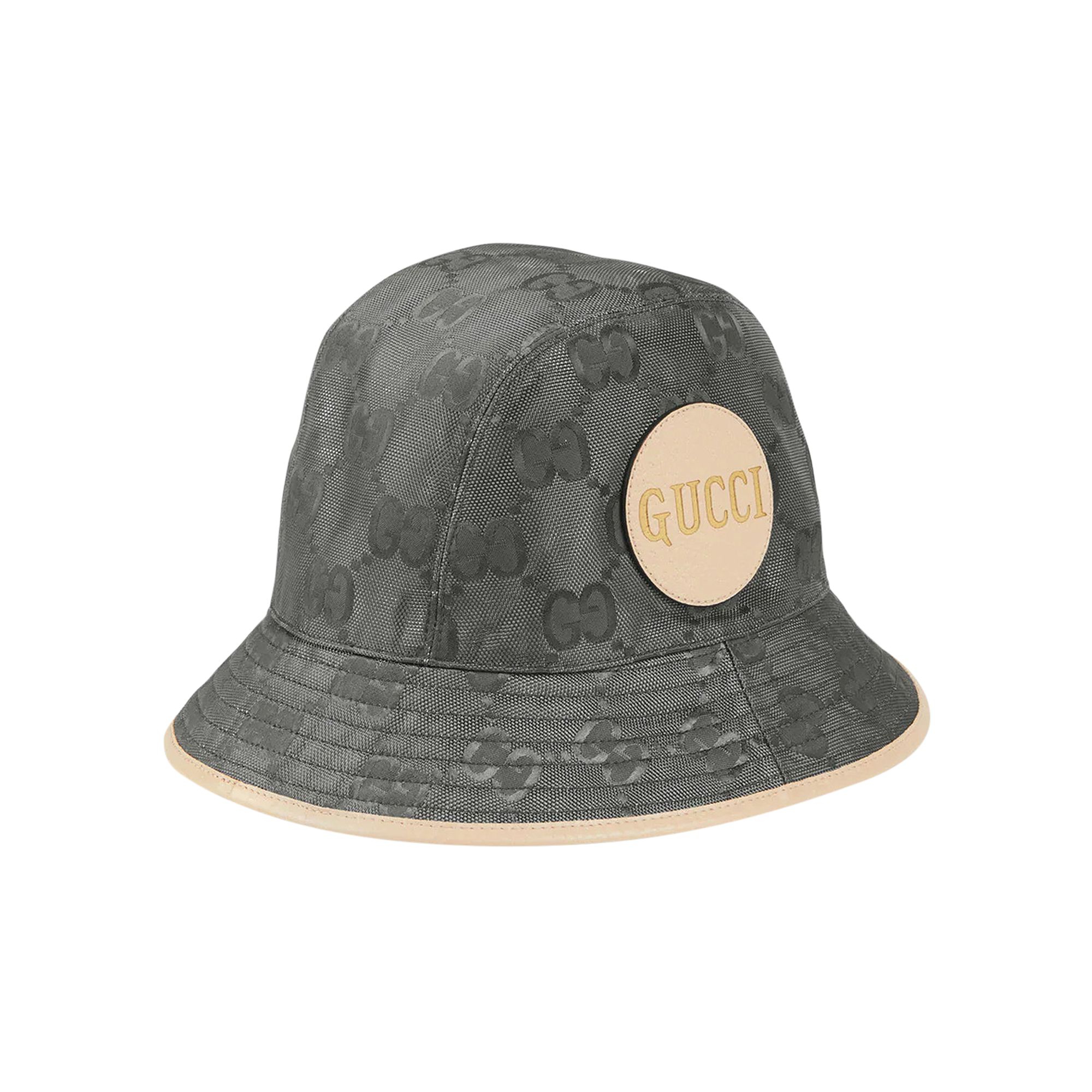 Pre-owned Gucci Off The Grid Bucket Hat 'graphite Grey' | Men's Size Xxl In Gray