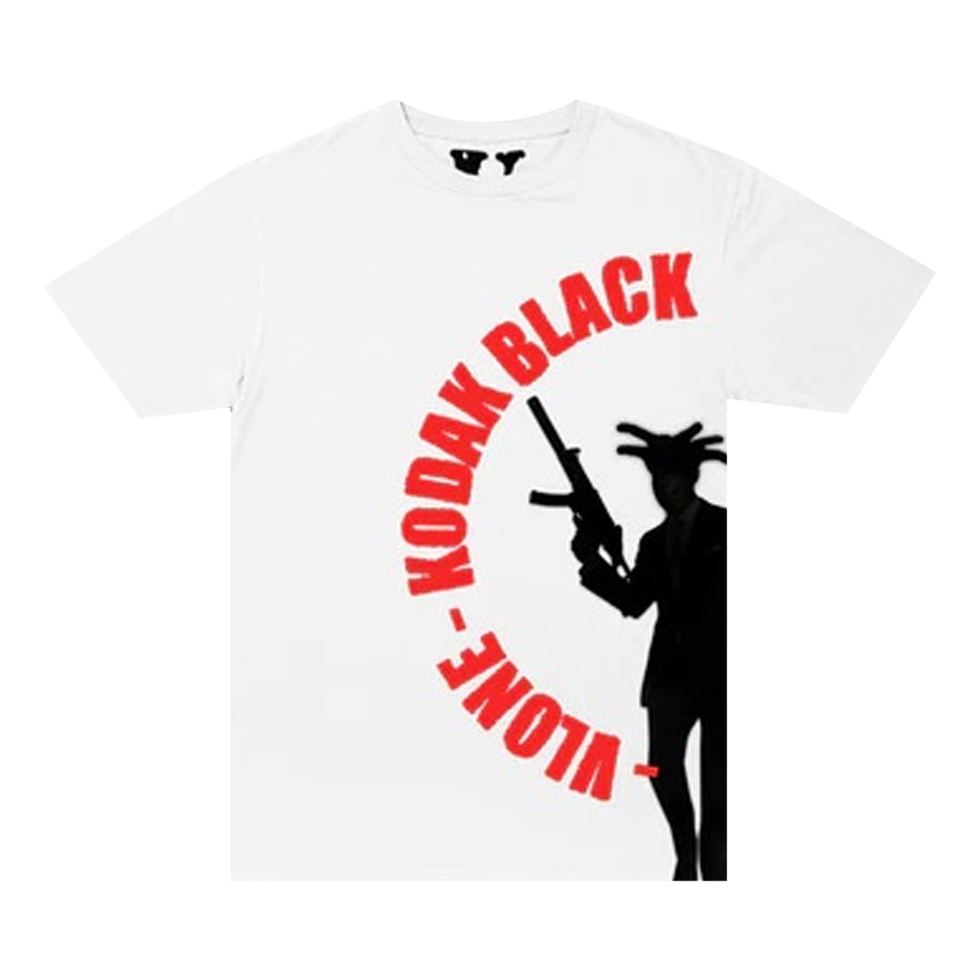 Vlone x Kodak Black Vulture T-Shirt 'White' | Men's Size M