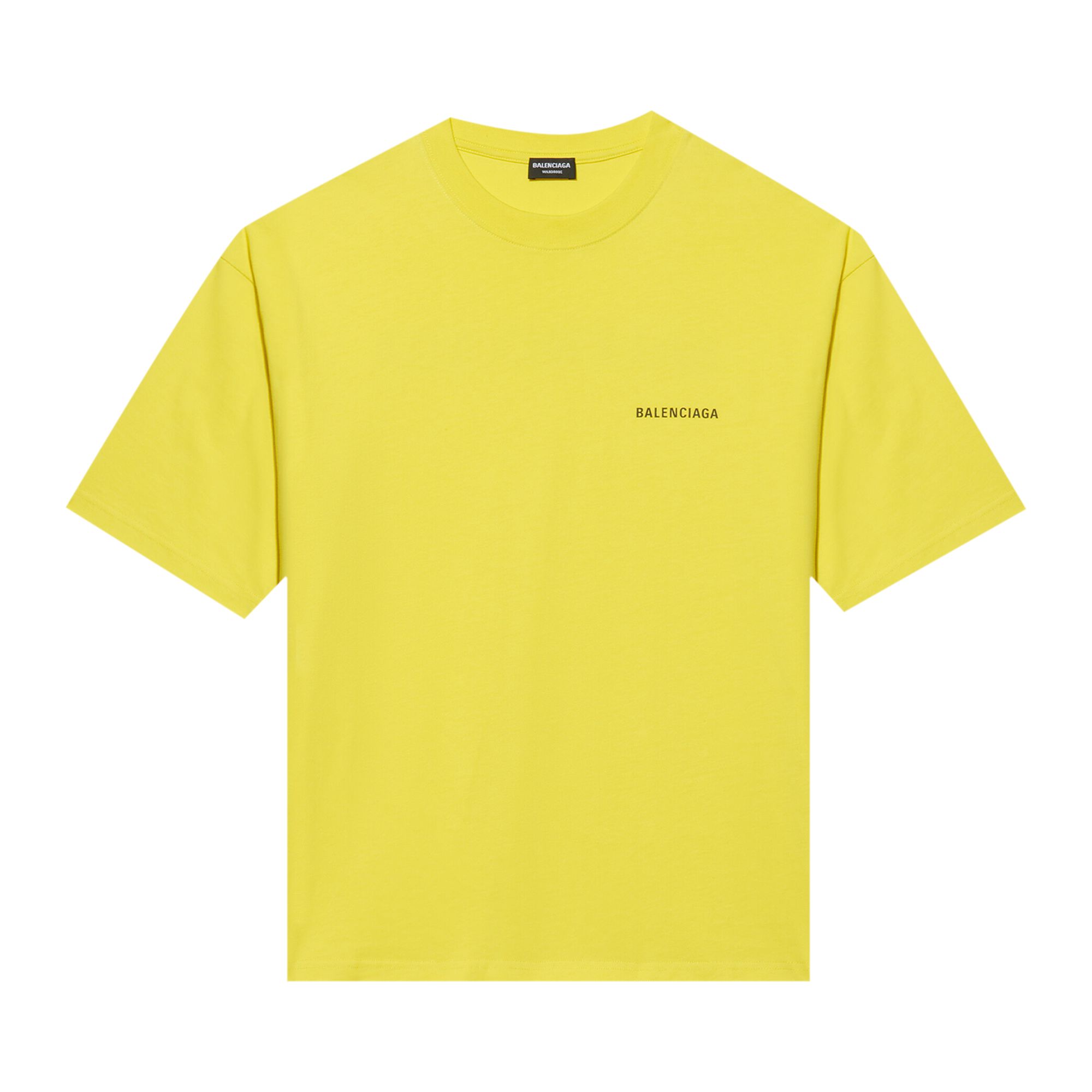 Pre-owned Balenciaga Medium Fit T-shirt 'yellow' | Men's Size L