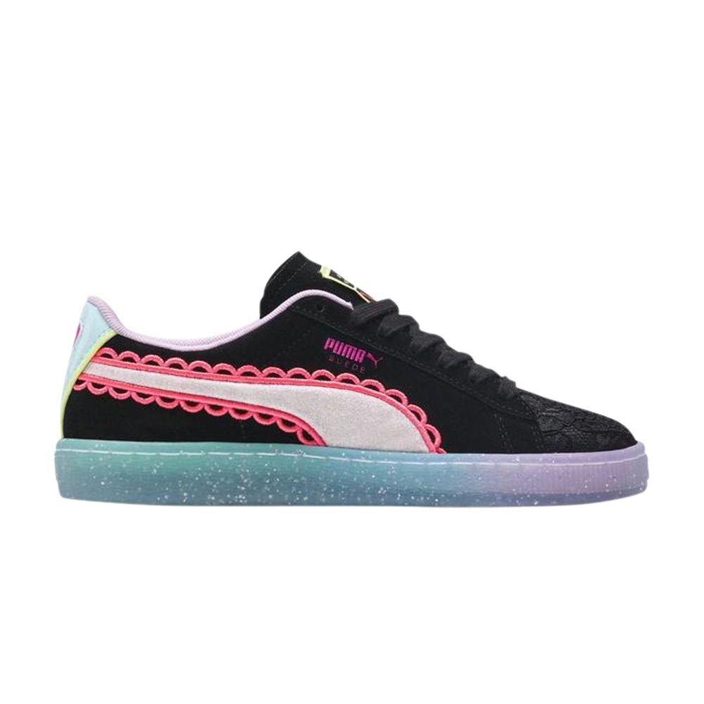Puma Sophia Webster x Wmns Suede 'Black Fiery Coral' | Women's Size 6.5