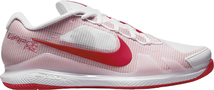 NikeCourt Air Zoom Vapor Pro 'White University Red'