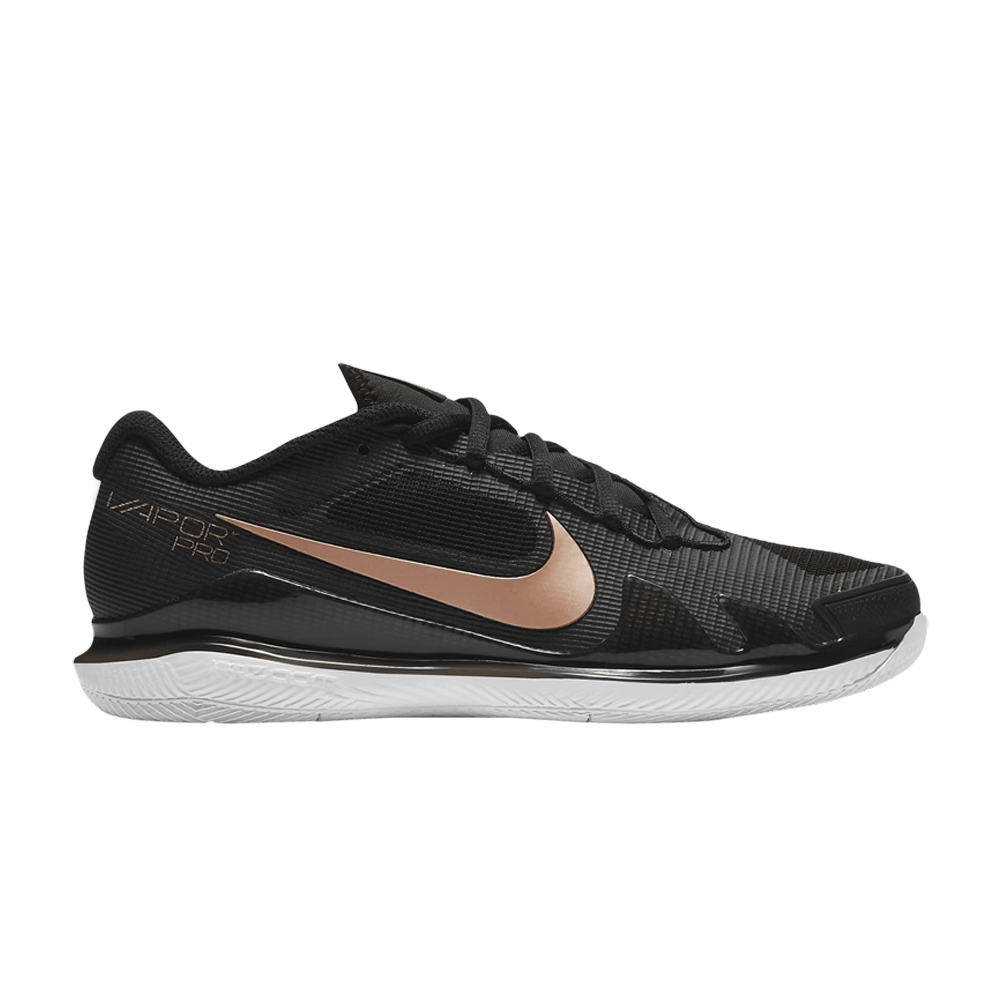 black and bronze nike shoes