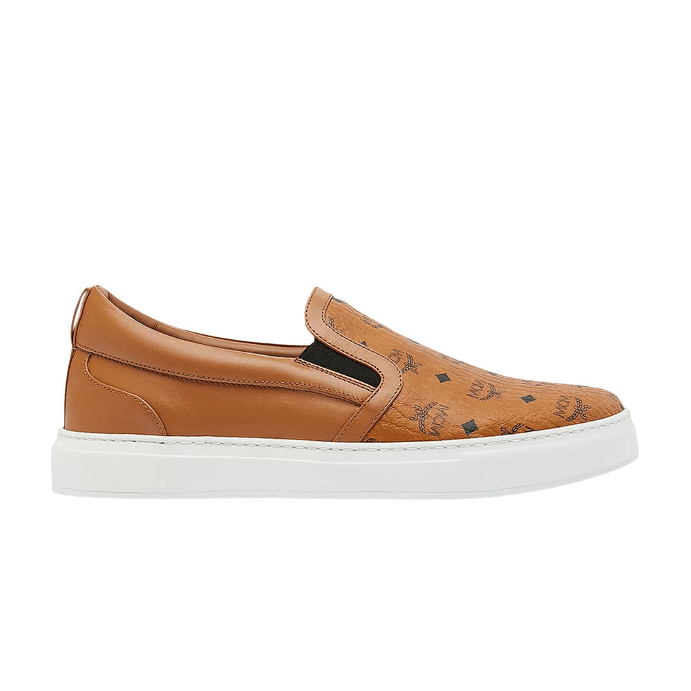Mcm slip on sneakers clearance