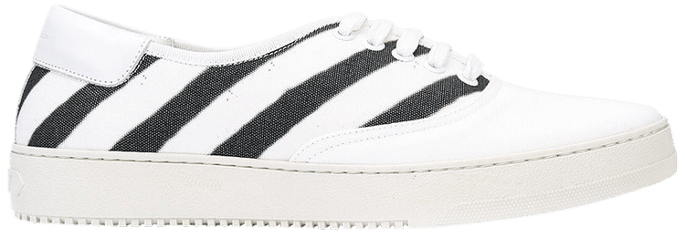 Off White Diagonals Spray Authentic Sneaker White Black