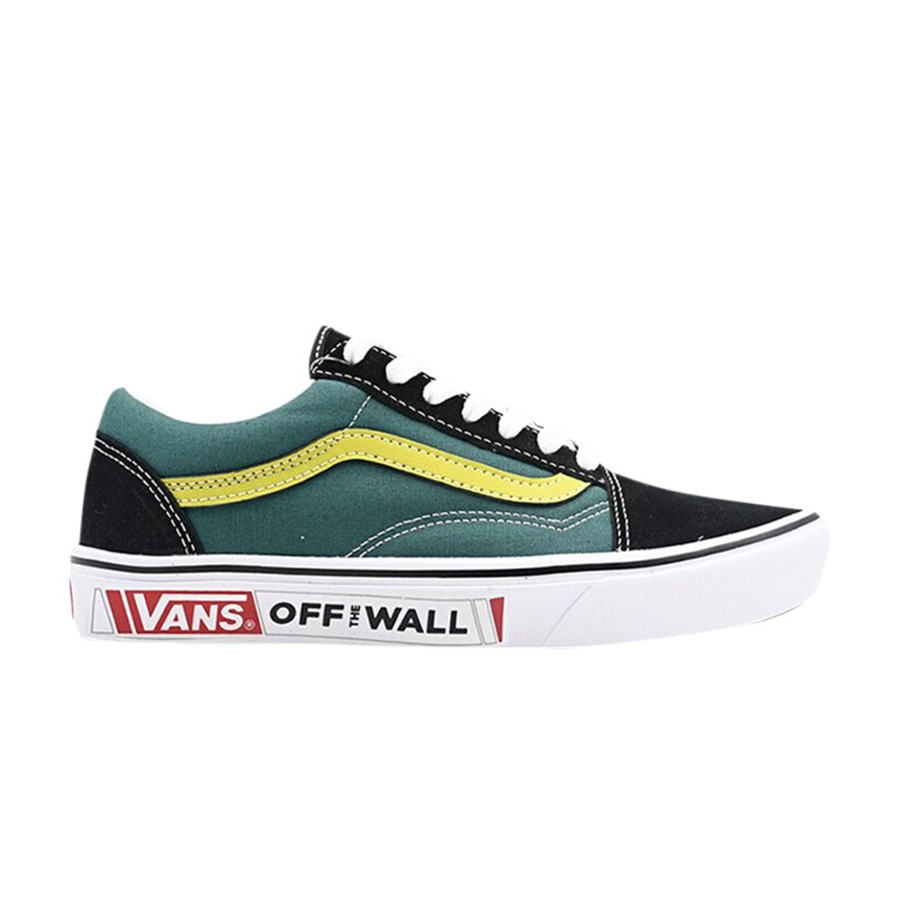 Pre-owned Vans Comfycush Old Skool 'future Standard' In Green