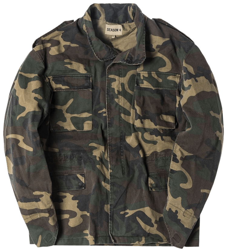 Yeezy camouflage jacket cheap