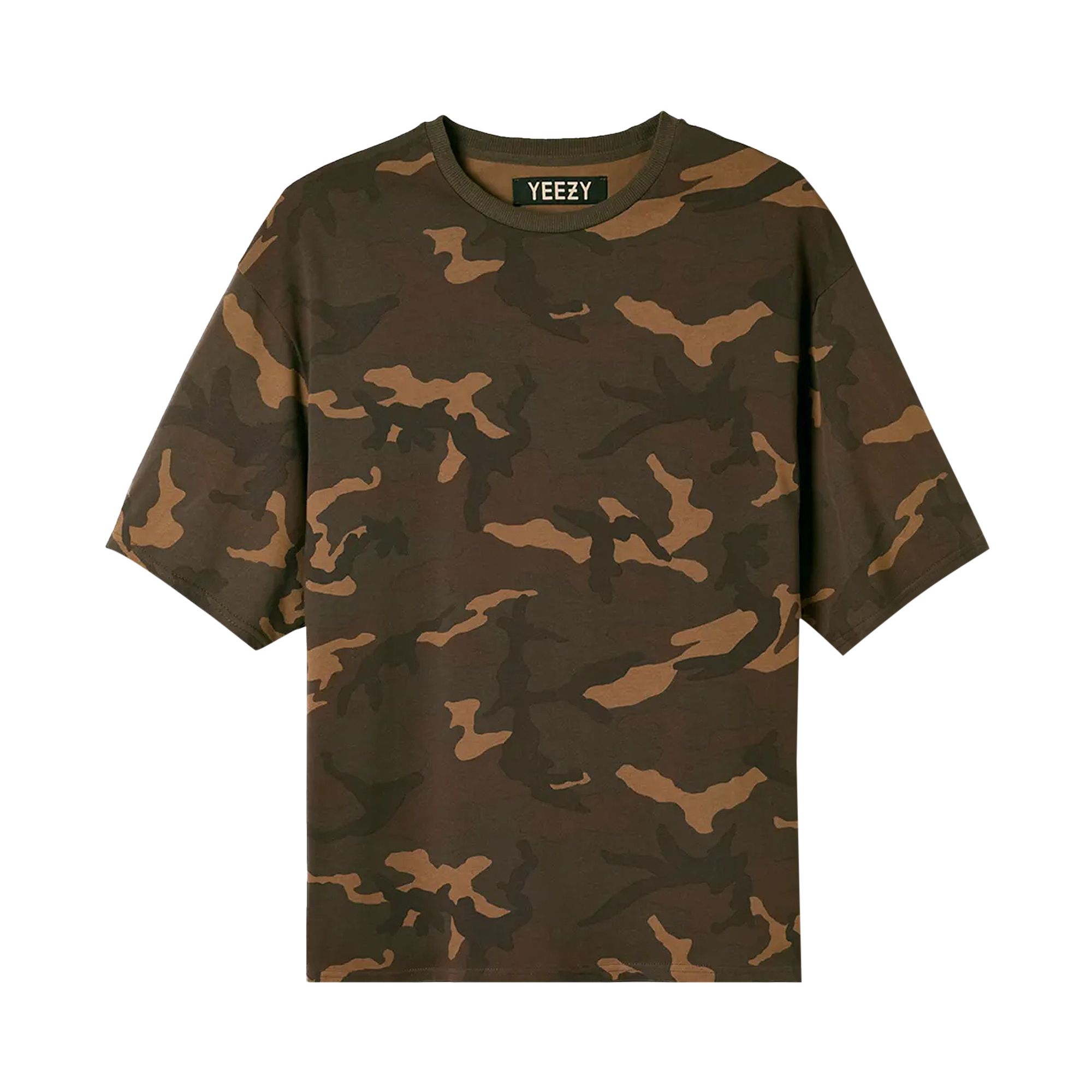 Pre-owned Yeezy Season 1 Camo T-shirt 'camo' In Multi-color