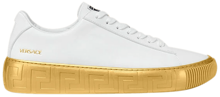 Versace Greca White Gold