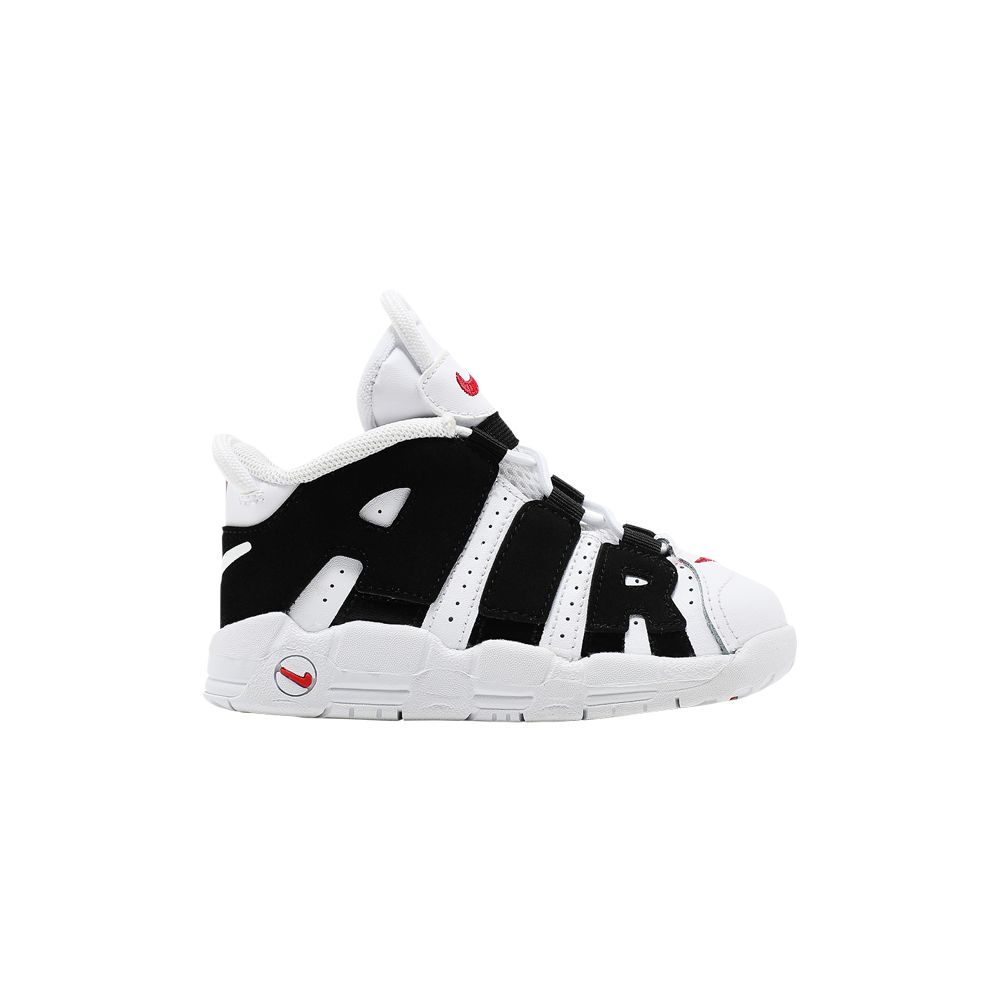 Pre-owned Nike Air More Uptempo Td 'bulls' 2020 | White | Infant Size 6