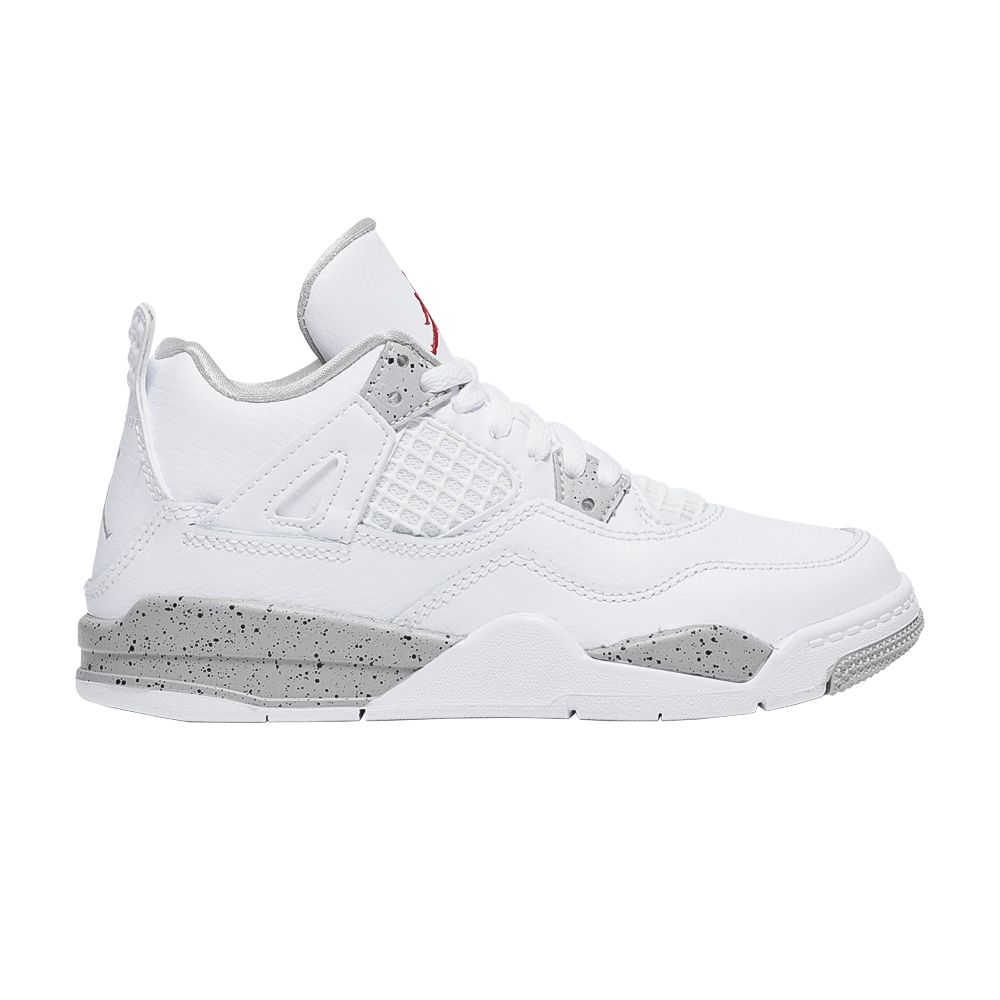 Air Jordan 4 Retro PS 'White Oreo' | Kid's Size 3
