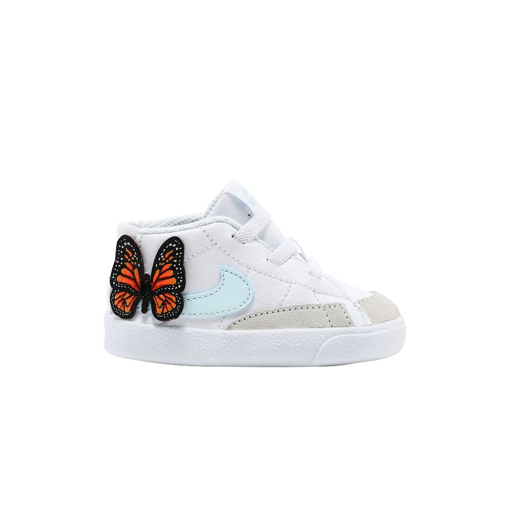 Nike Blazer Mid SE CB 'White Orange Butterfly' | Infant Size 3