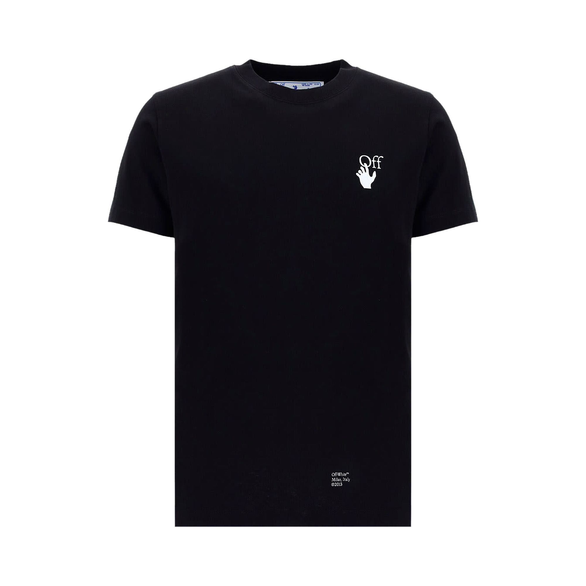Pre-owned Off-white Caravaggio Arrow Short-sleeve Slim Tee 'black/white'