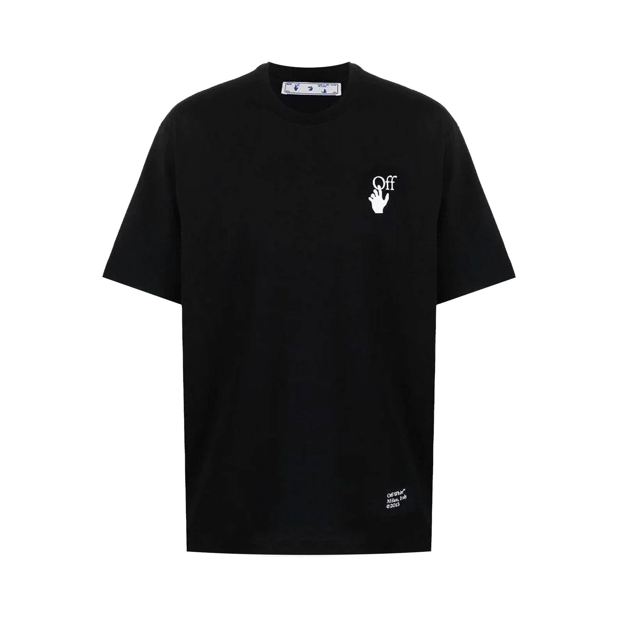 Pre-owned Off-white Caravaggio Arrow Short-sleeve Over Skate Tee 'black/white'