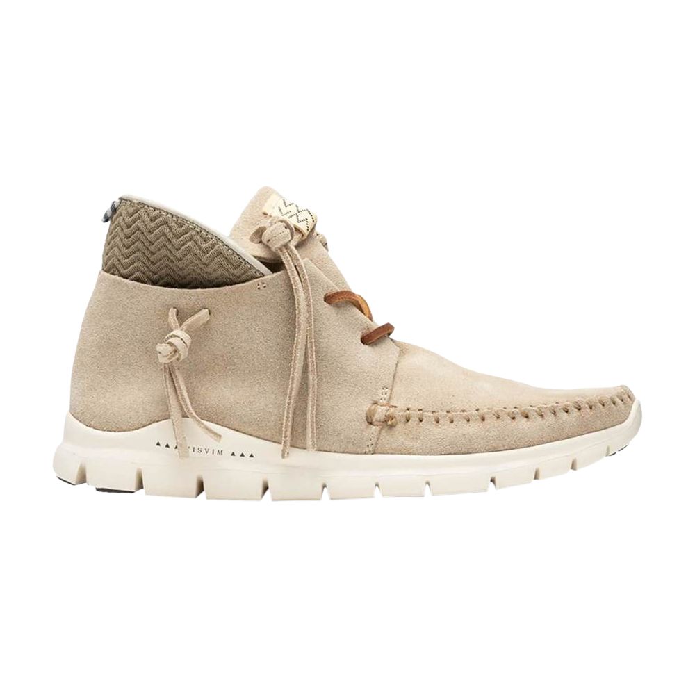 Pre-owned Visvim Ute Moc Trainer-folk 'beige' | Brown | Men's Size 10.5
