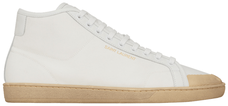 正規店買付【サンローラン】Court Classic SL/39 スニーカー Buy Saint Laurent Court Classic SL-39 Mid 'Off-White
