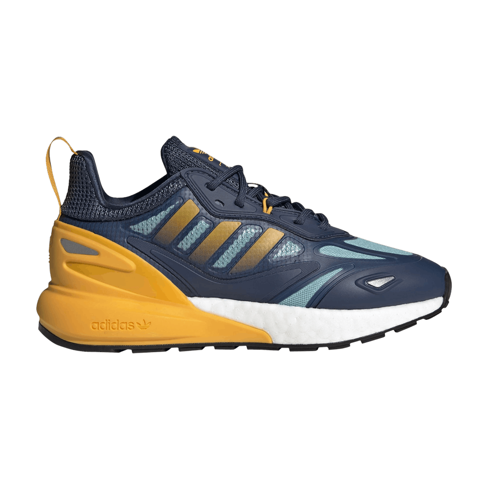ZX 2K Boost 2.0 J 'Crew Navy Semi Solar Gold' | GOAT