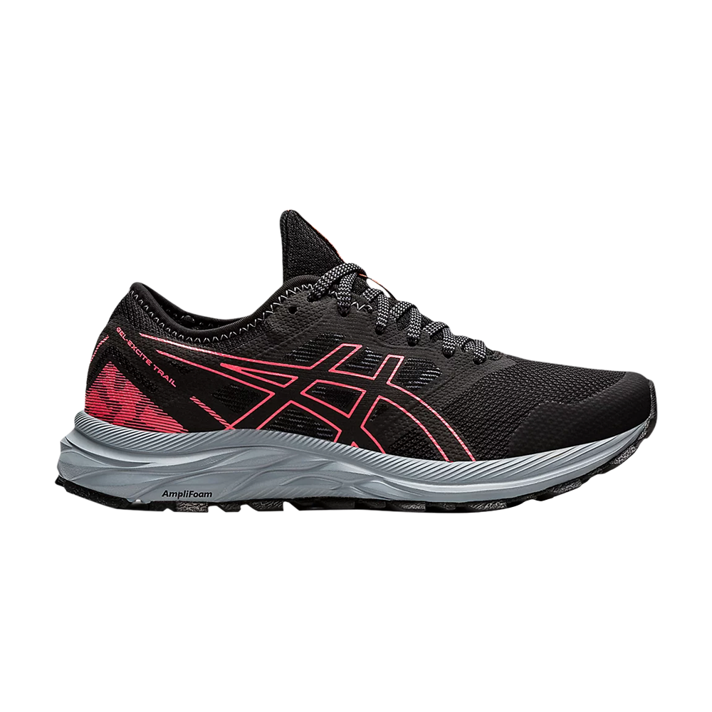 Pre-owned Asics Wmns Gel Excite Trail 'black Blazing Coral'