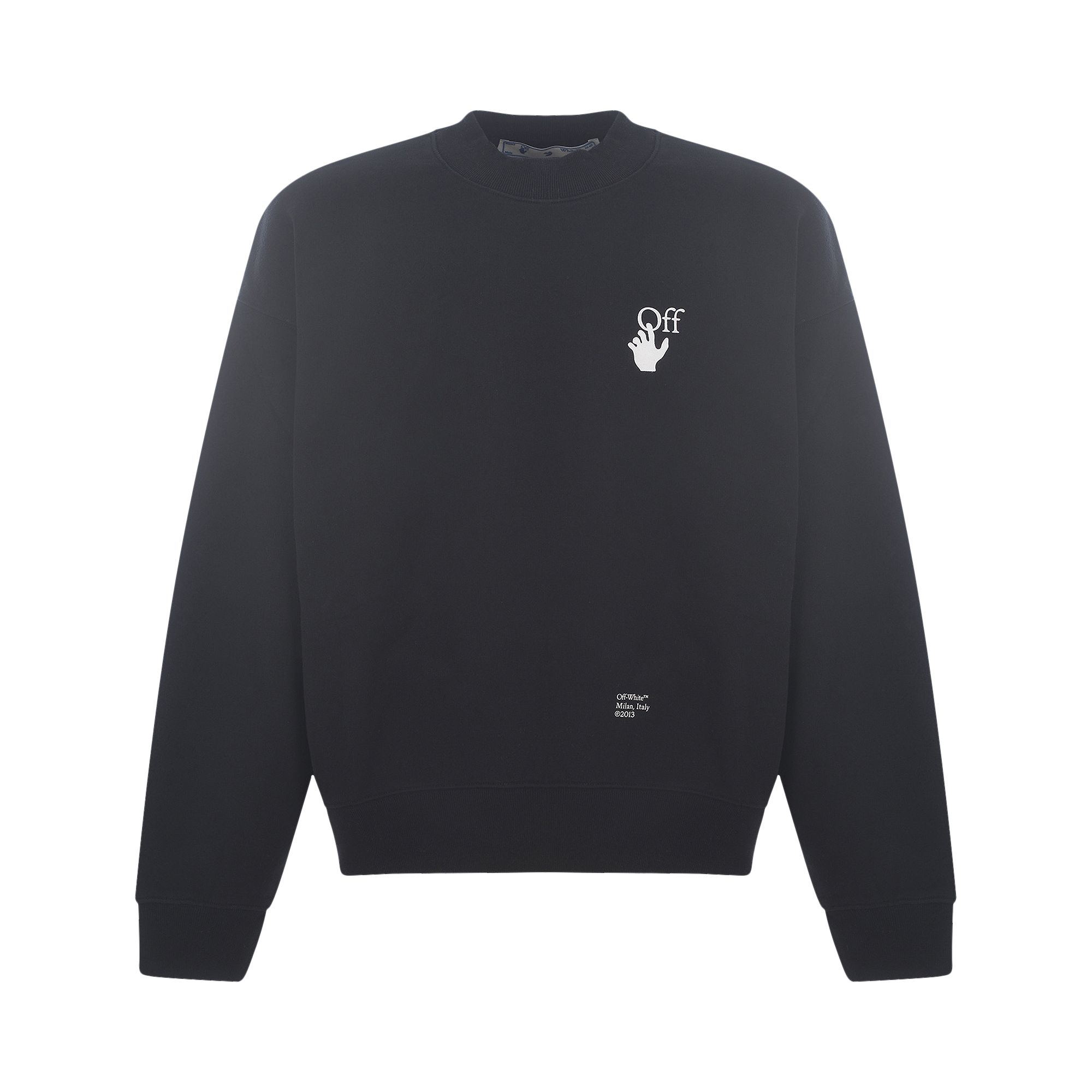 Off-White Caravaggio Arrows Sweatshirt 'Black' | Men's Size 2XL
