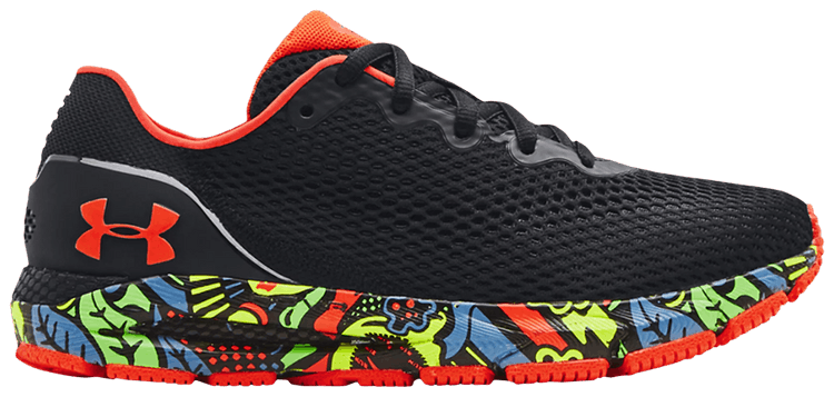 Under Armour Wmns HOVR Sonic 4 Run Weird   Black Phoenix Fire