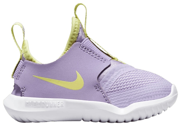 Nike Flex Runner TD Lilac Light Lemon Twist