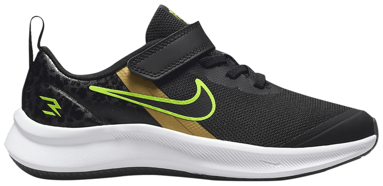 Nike Star Runner 3 RW PS Black Action Green