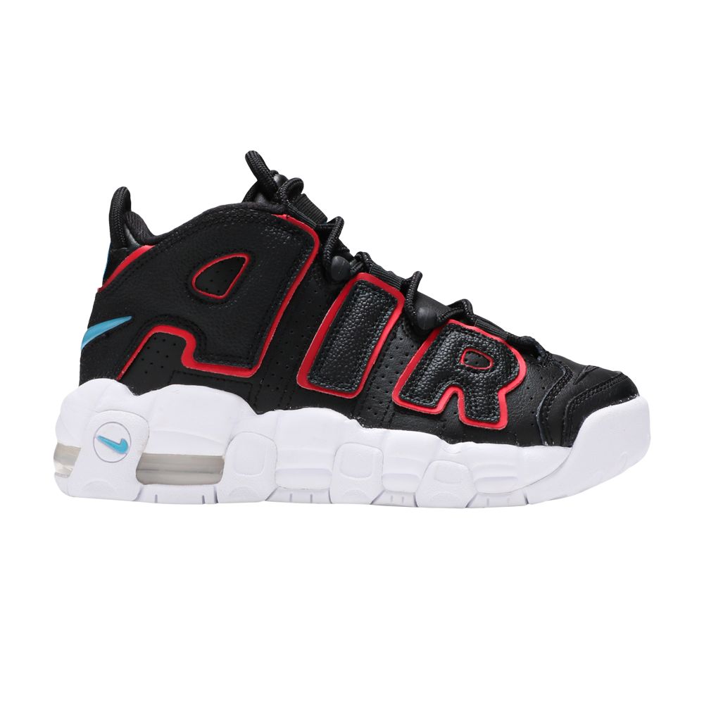 Pre-owned Nike Air More Uptempo Gs 'bred' | Black | Kid's Size 6