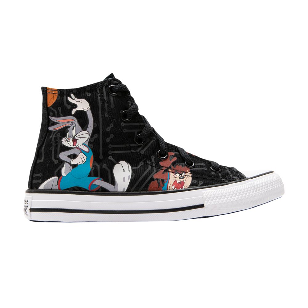 Converse Space Jam x Chuck Taylor All Star High Kids 'Tune Squad' | Black | Kid's Size 2.5