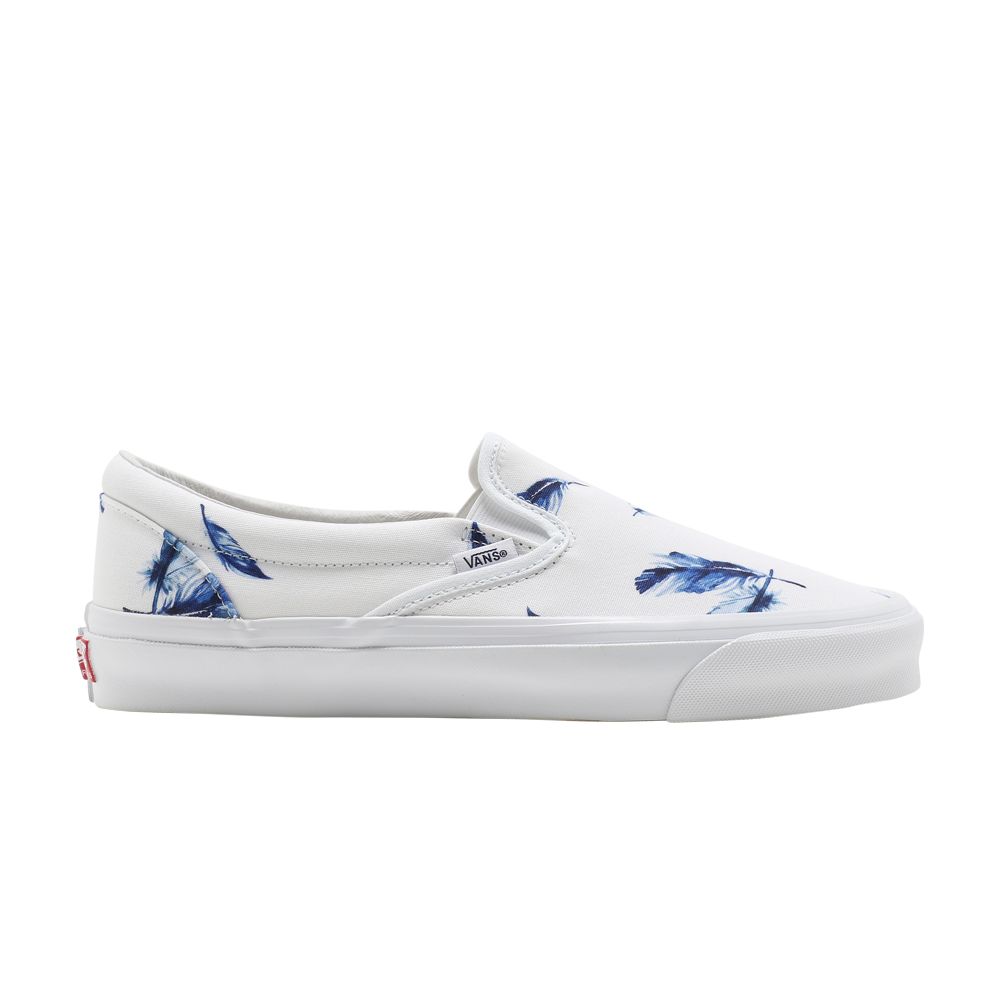 Vans Kith x Vault OG Classic Slip-On LX 'Feathers' | White | Men's Size 9