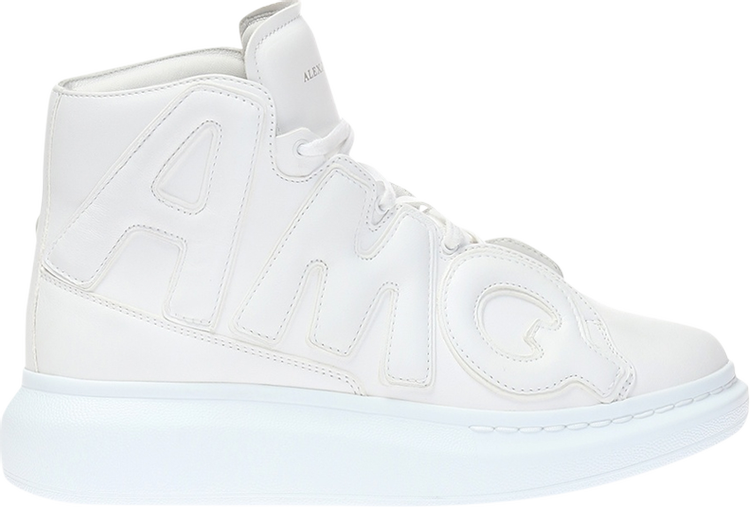 Alexander McQueen High Sneaker 'Maxi Logo - White'