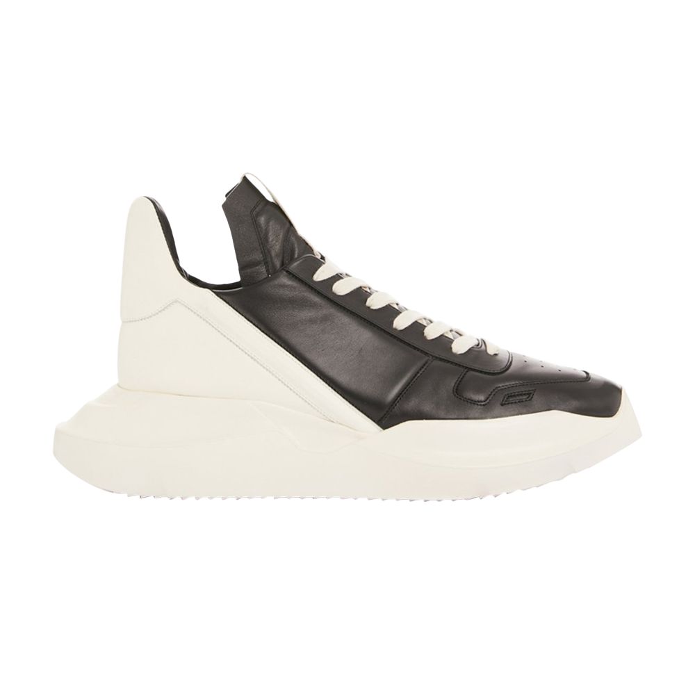 Pre-owned Rick Owens Gethsemane Geth Runner 'black Milk' | Men's Size 39