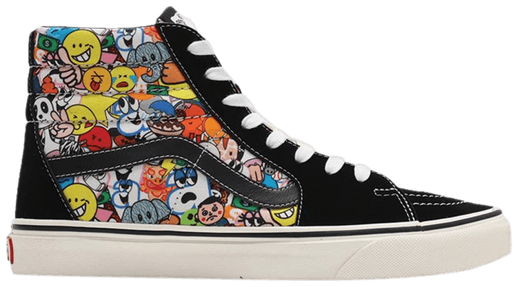 atmos x Vans Sk8 Hi Emoji