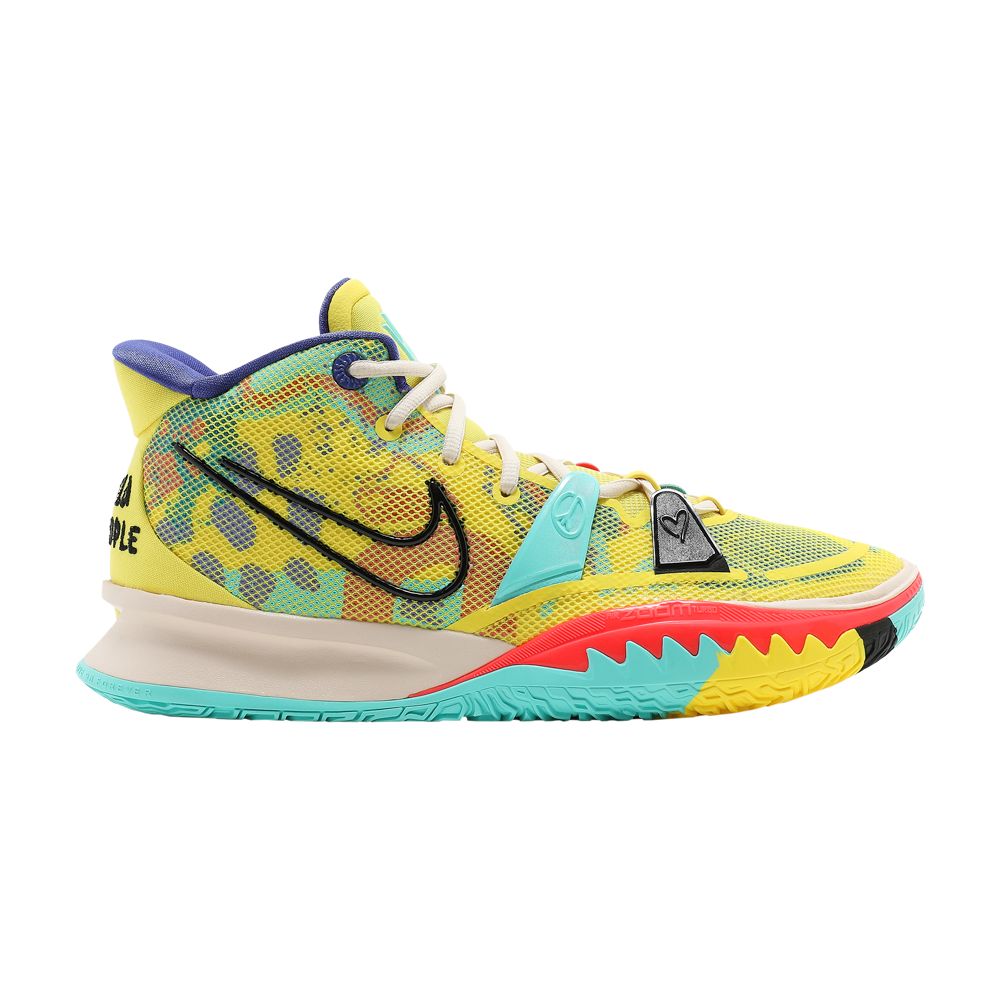 Nike Kyrie 7 '1 World 1 People' | Yellow | Men's Size 9