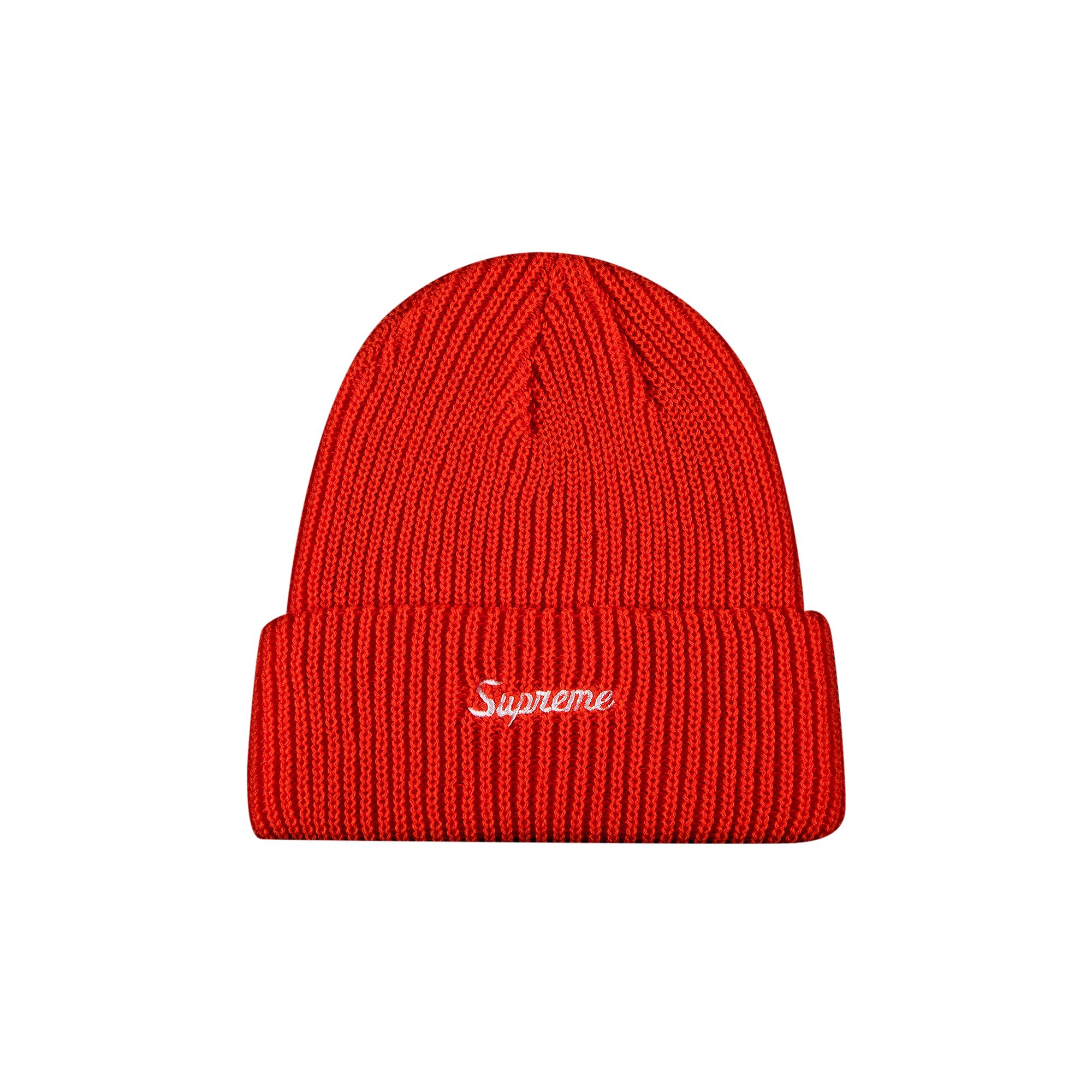 Supreme Loose Gauge Beanie 'Red' | Men's Size Onesize