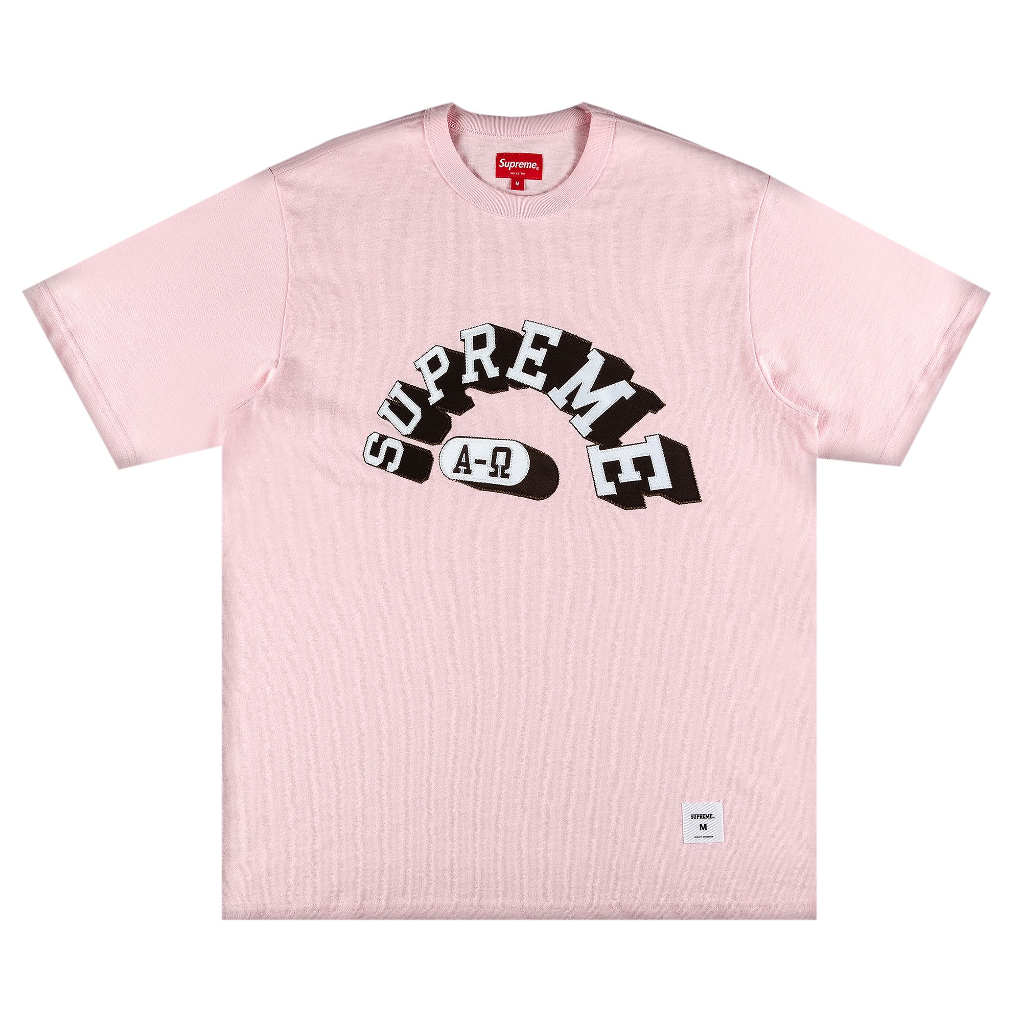 Supreme Alpha Omega Short-Sleeve Top 'Dusty Pink' | Men's Size L