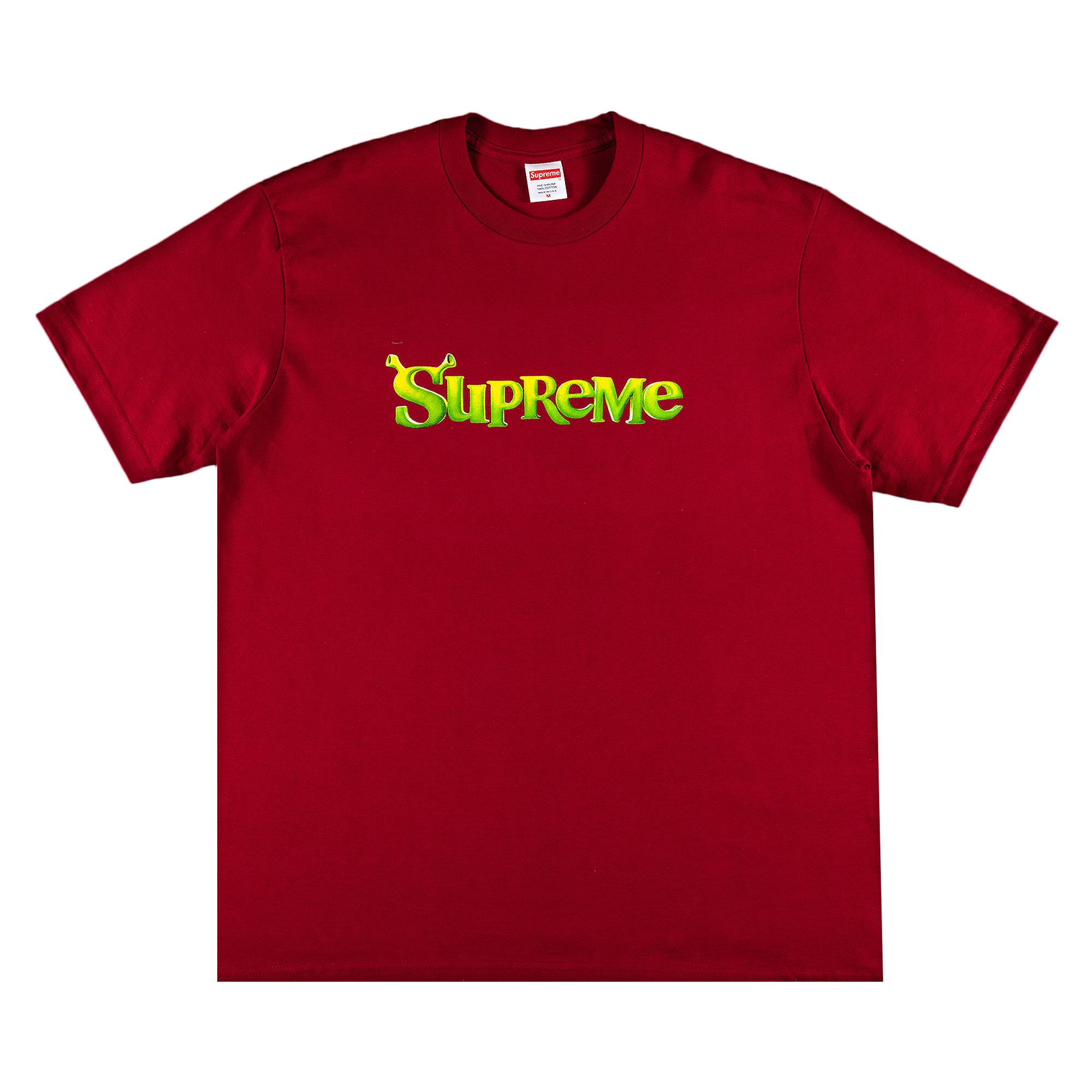 Supreme Shrek Tee 'Cardinal' | Red | Men's Size XL