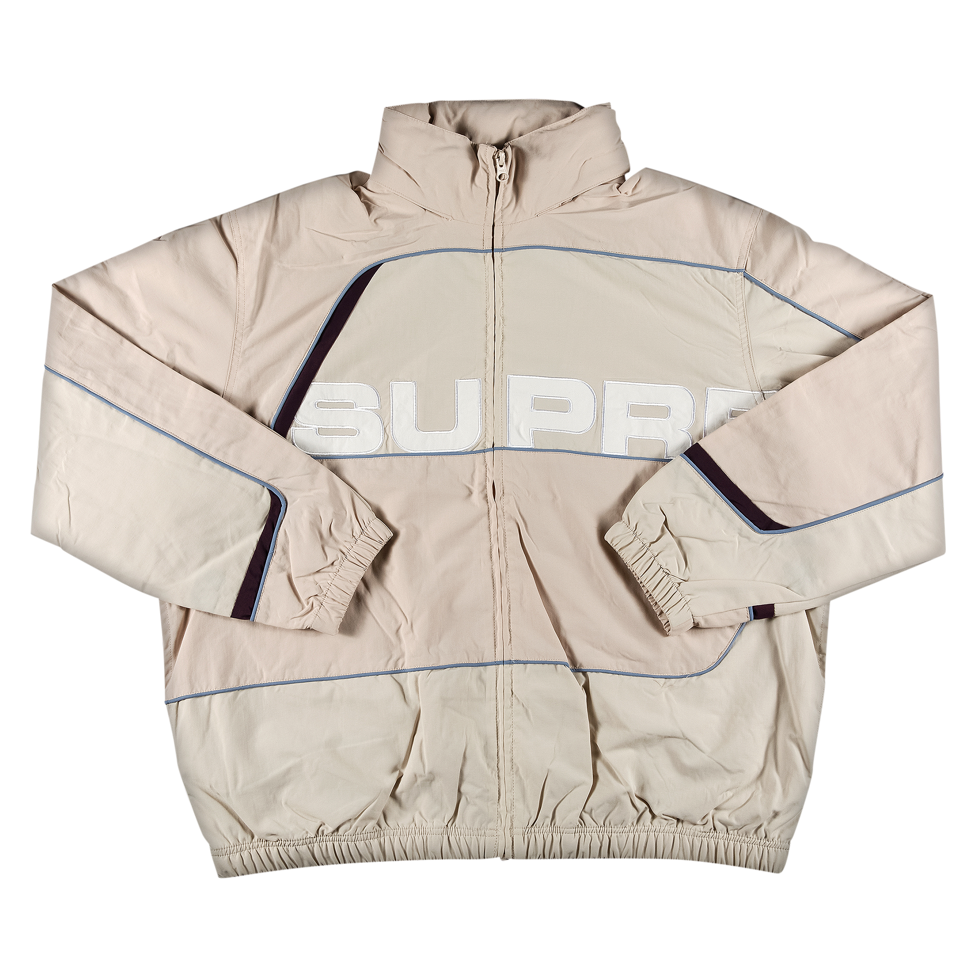 Pre-owned Supreme S Paneled Track Jacket 'dusty Pink'