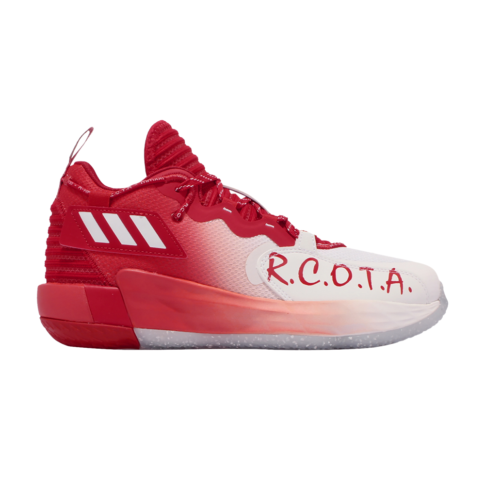 Pre-owned Adidas Originals Dame 7 Extply Gca 'r.c.o.t.a.' In Red