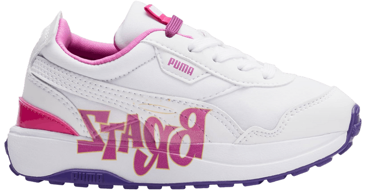 Bratz x Puma Cruise Rider Little Kid White Spring Crocus