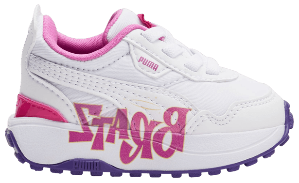 Bratz x Puma Cruise Rider Little Infant White Spring Crocus
