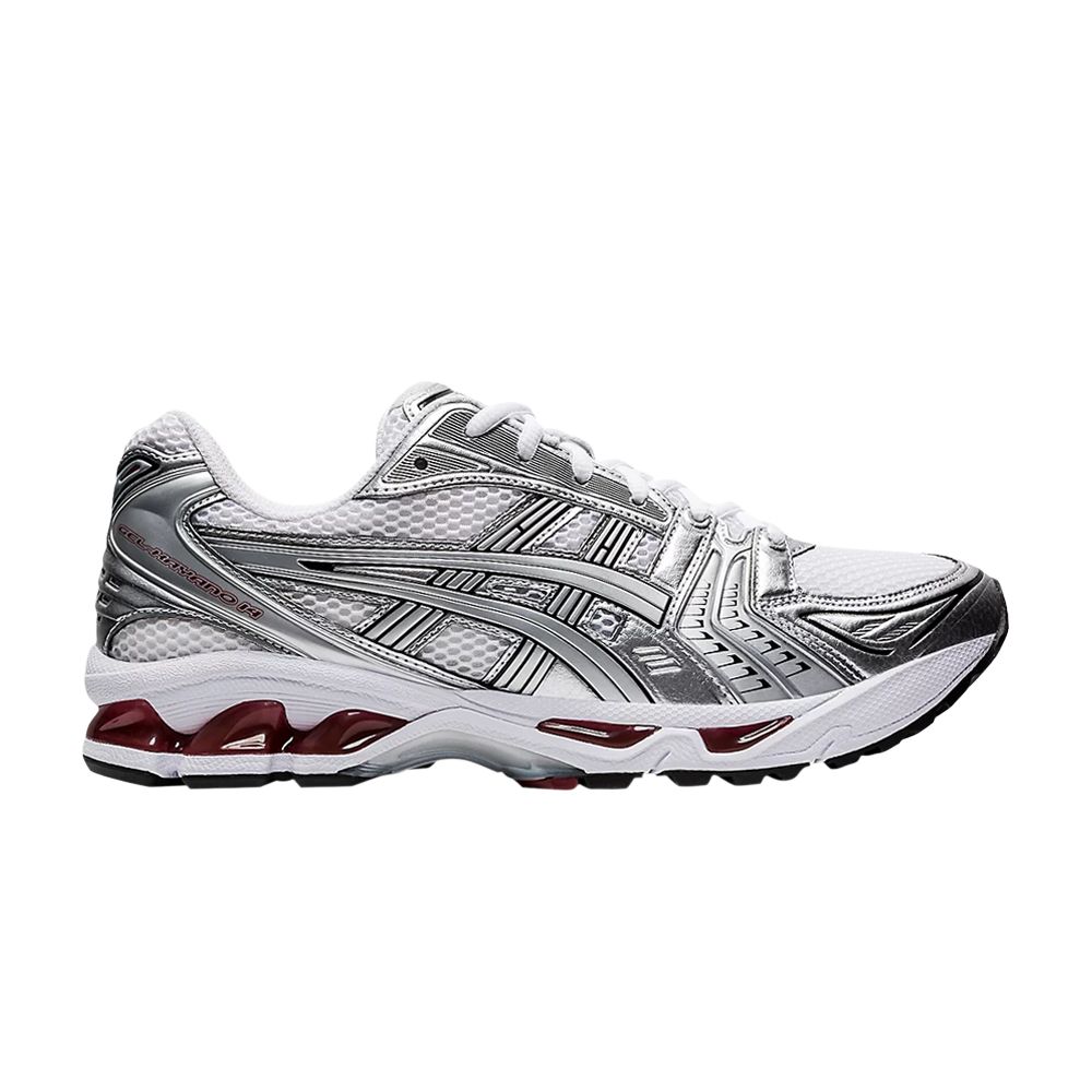 ASICS Gel Kayano 14 'Pure Silver Red' | White | Men's Size 10.5