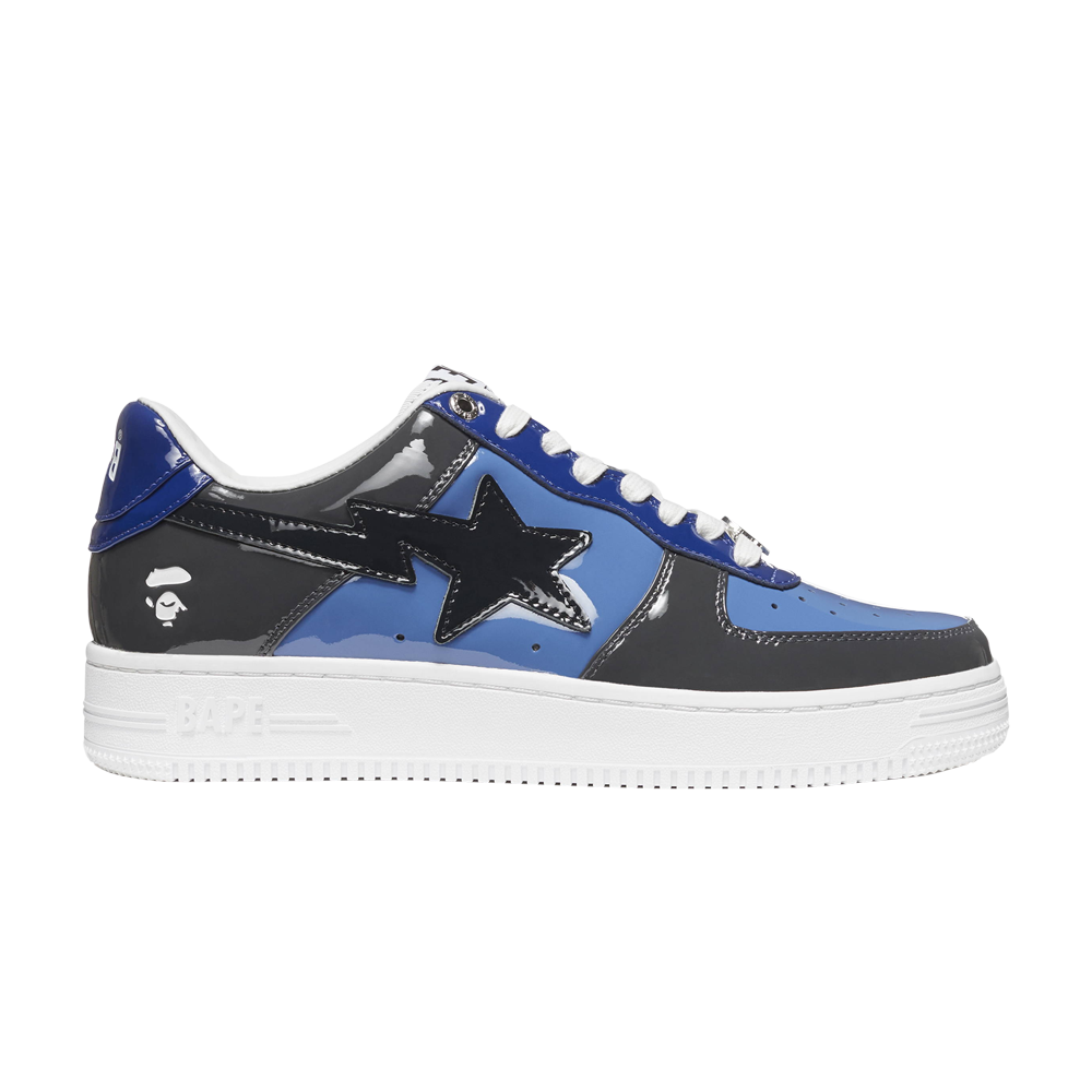 Pre-owned Bape Sta Low M1 'color Camo Combo - Navy' In Blue