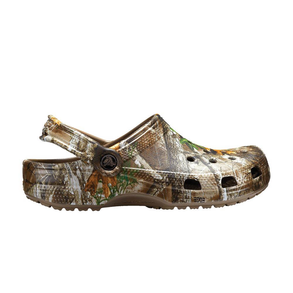 Crocs Realtree x Classic Clog 'Edge Camo - Walnut' | Brown | Men's Size 11