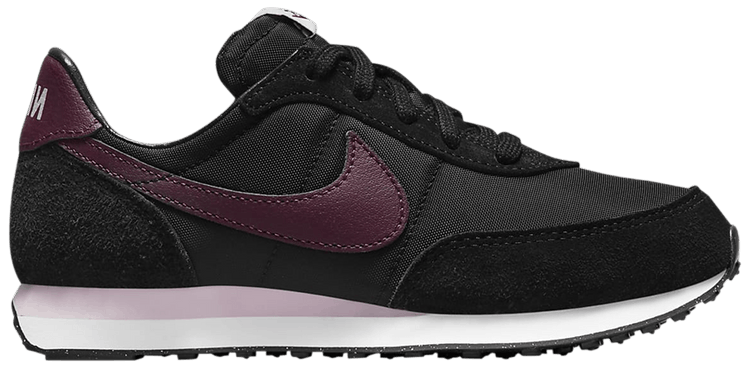Nike Waffle Trainer 2 PS Black Dark Beetroot