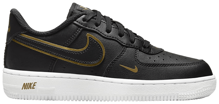 Nike air force 1 metallic swoosh on sale
