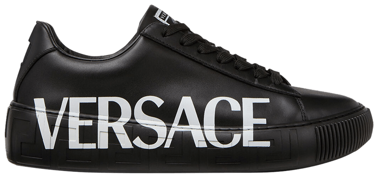Versace Wmns Greca Low Logo   Black